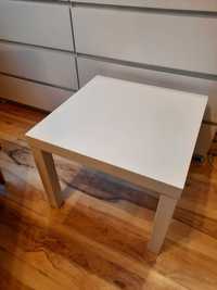 LACK Ikea stolik kawowy biały nocny 55x55 cm