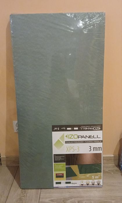 Podkład pod panele, podkład podłogowy, izopanel