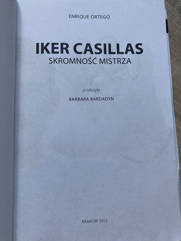 Iker Casillas Skromność mistrza biografia