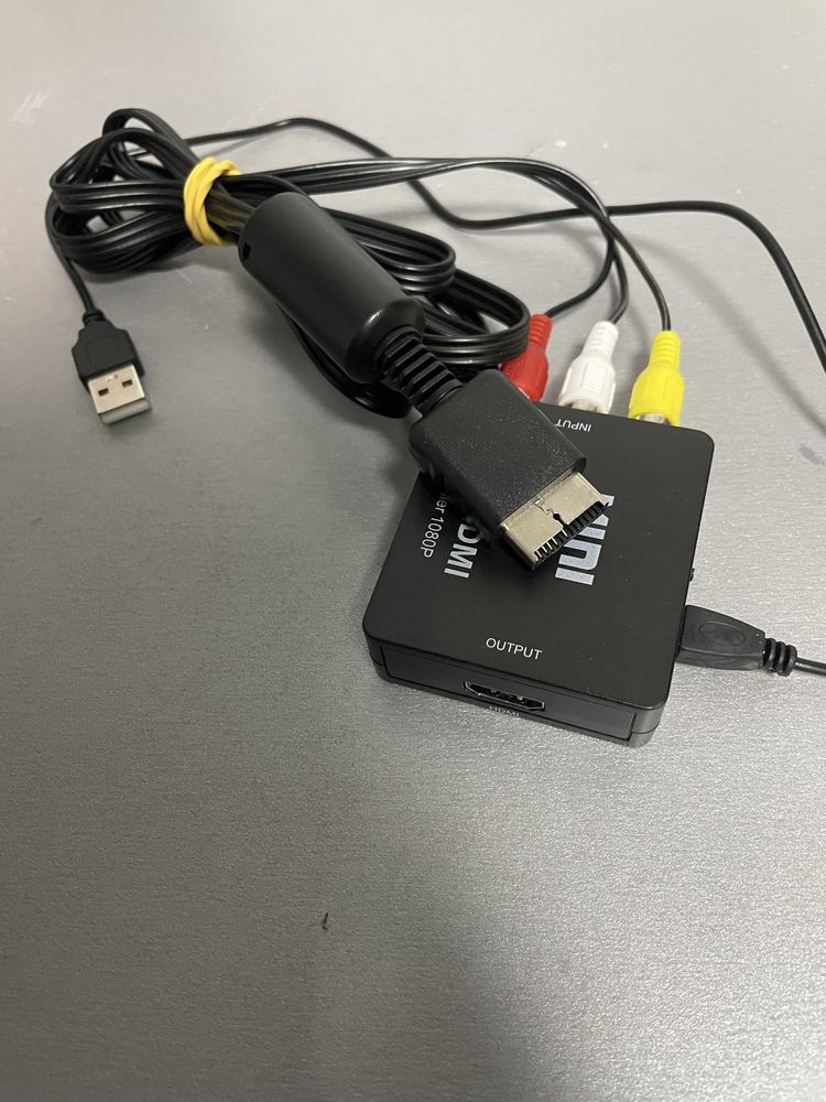 Разветвитель HDMI переходник HDMI в тюльпан