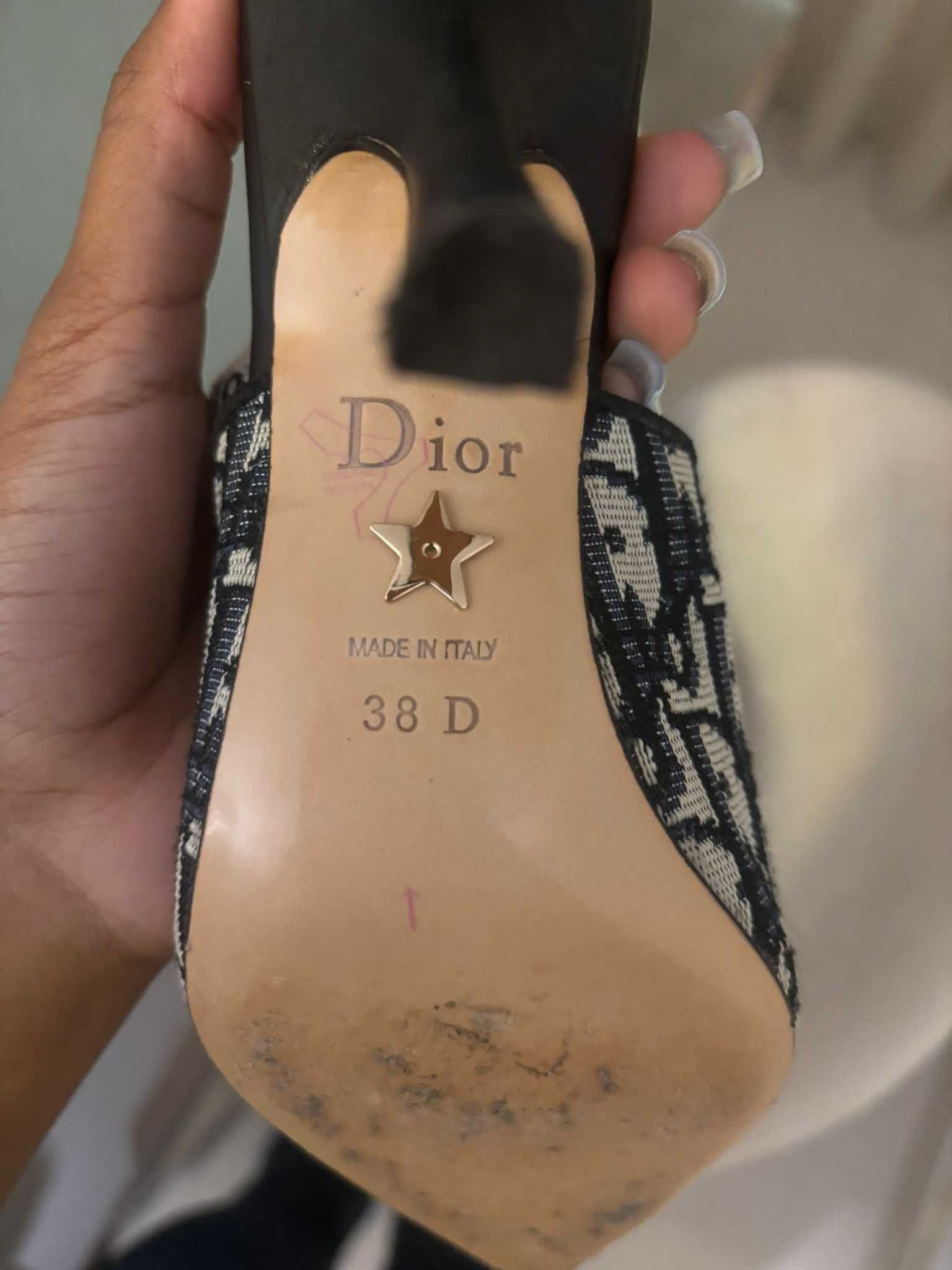 Sapatos Christian dior