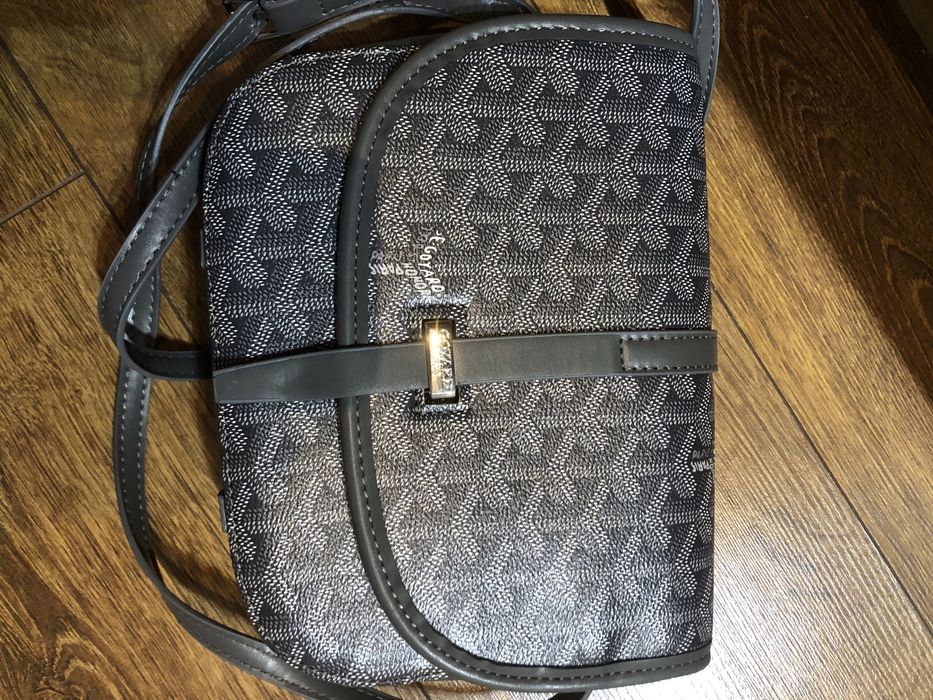 Сумка goyard сіра в подарок мішечок читайте опис!!