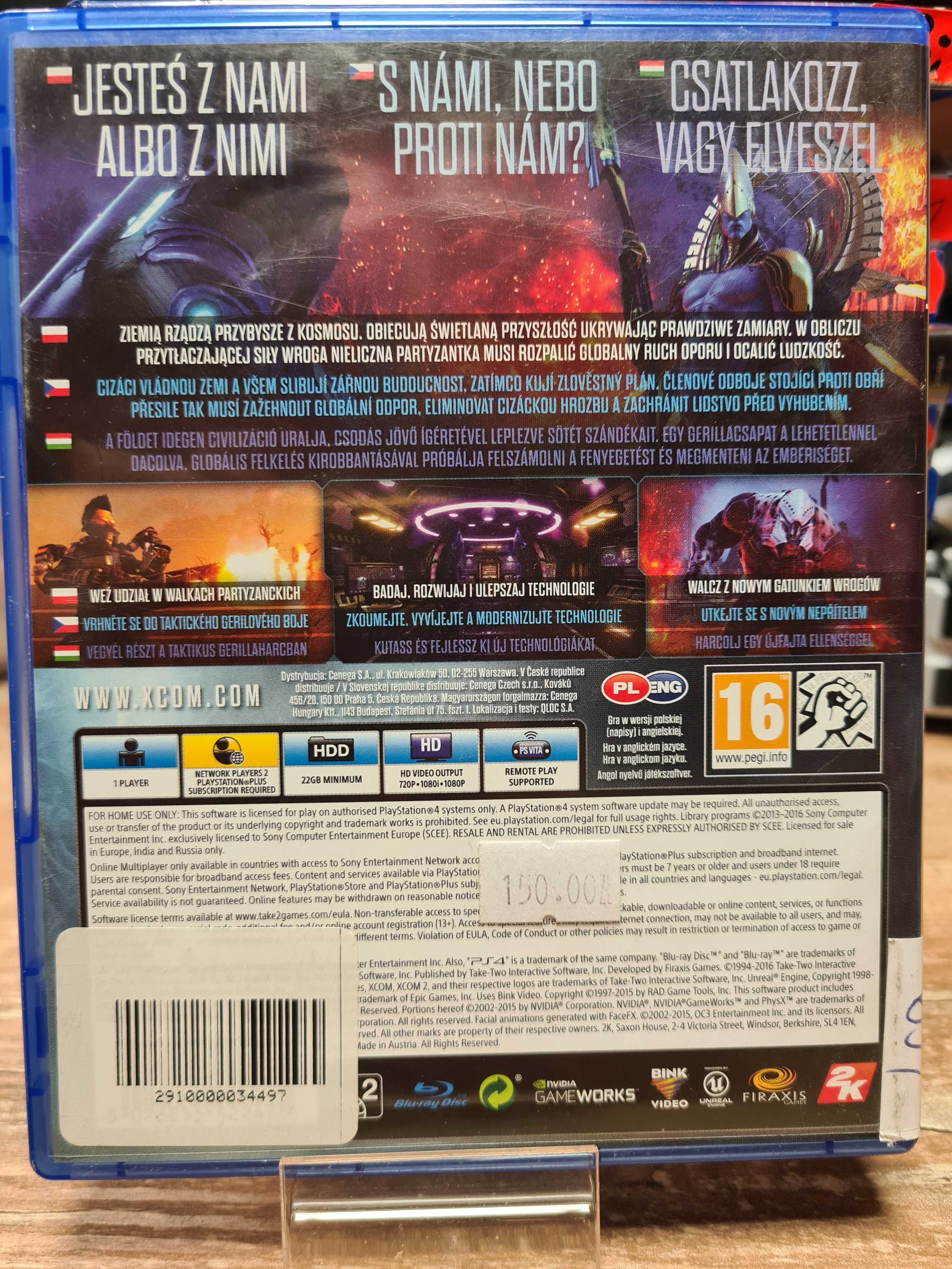 XCOM 2 PS4, Sklep Wysyłka Wymiana