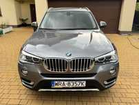 BMW X3 2.0 Benzyna 245KM Top Wyposażenie, Super Stan, Piękny kolor