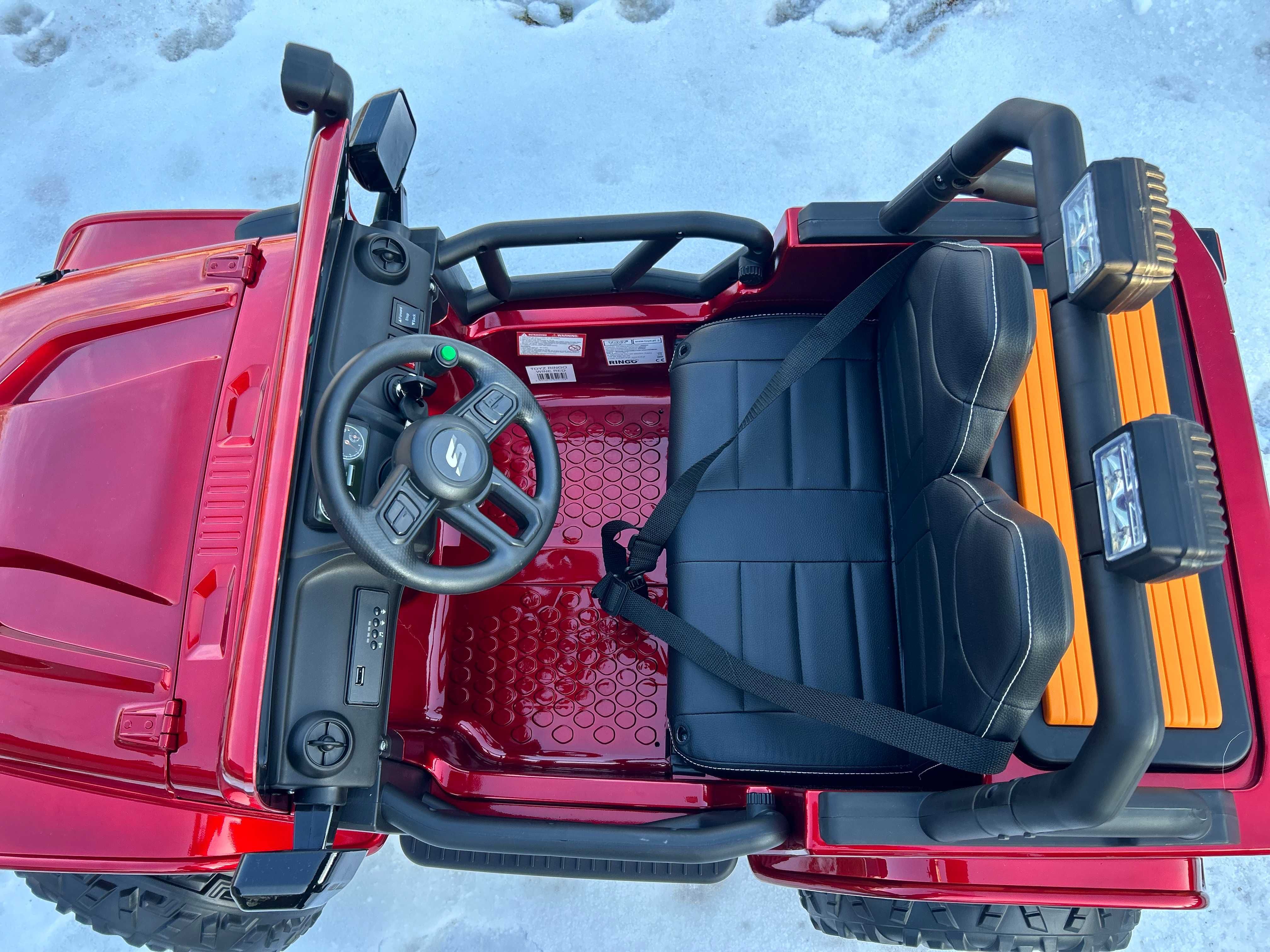 udźwig 100Kg 4x4 Pojazd 2os. auto samochód na akumulator dla dzieci