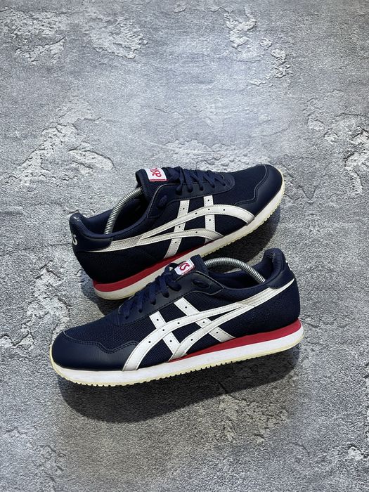 Кросівки Asics темно сині ідеальний стан розмір 44,5, 44, 45