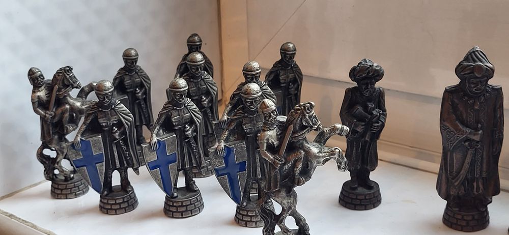 Peças  Xadrez  em metal