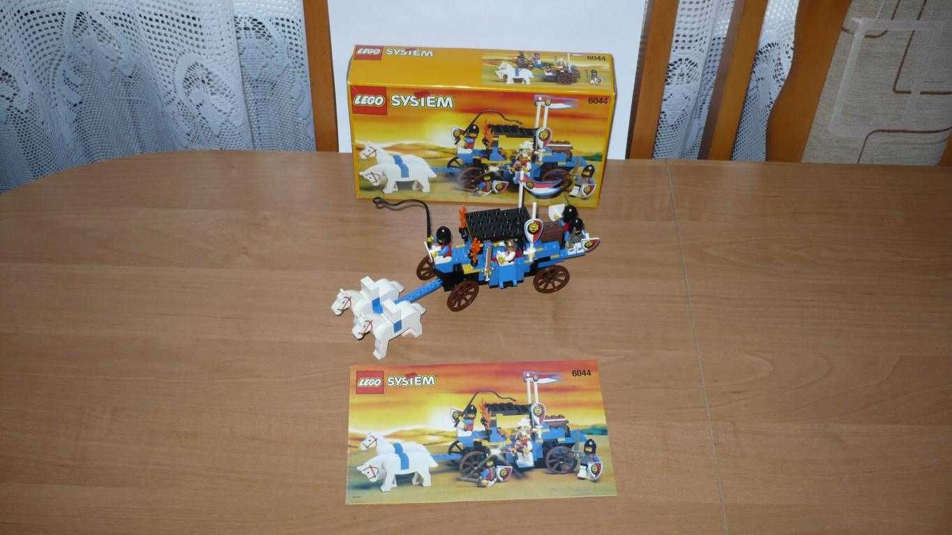 Klocki LEGO® 6044 Castle - King's Carriage 1995r. Kompletność 100% BOX