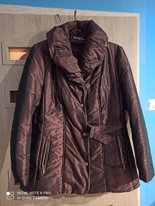 Kurtka zimowa koloru brązowego w rozmiarze 46