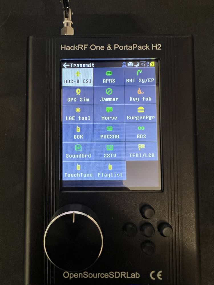 HackRF One & PortaPack H2