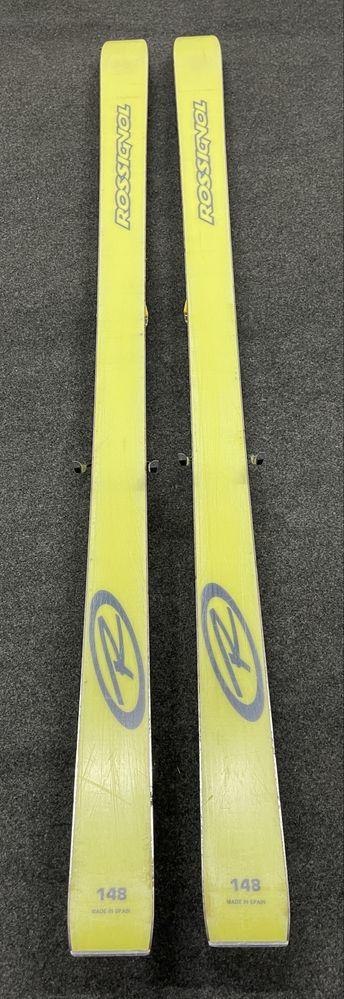 Skis Rossignol Salomon 148cm e Bastões