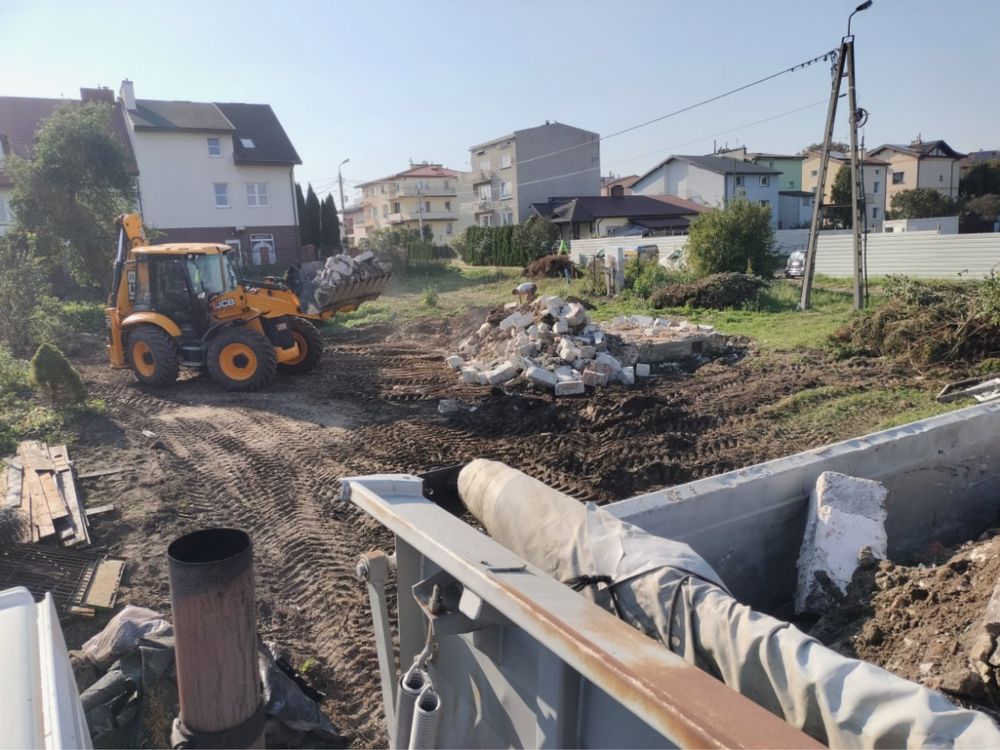 Piach do murowania/ podsypkowy/lublin usługi koparka i minikoparka