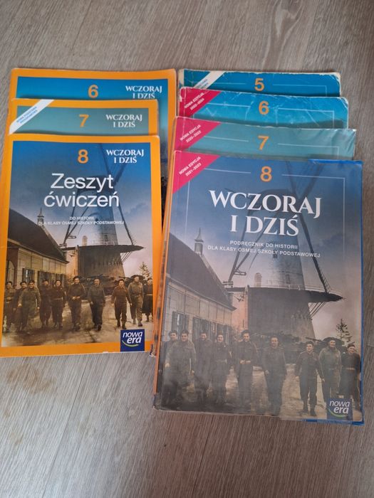 Historia Nowa Era podręcznik ćwiczeniówka klasa 5, 6, 7, 8