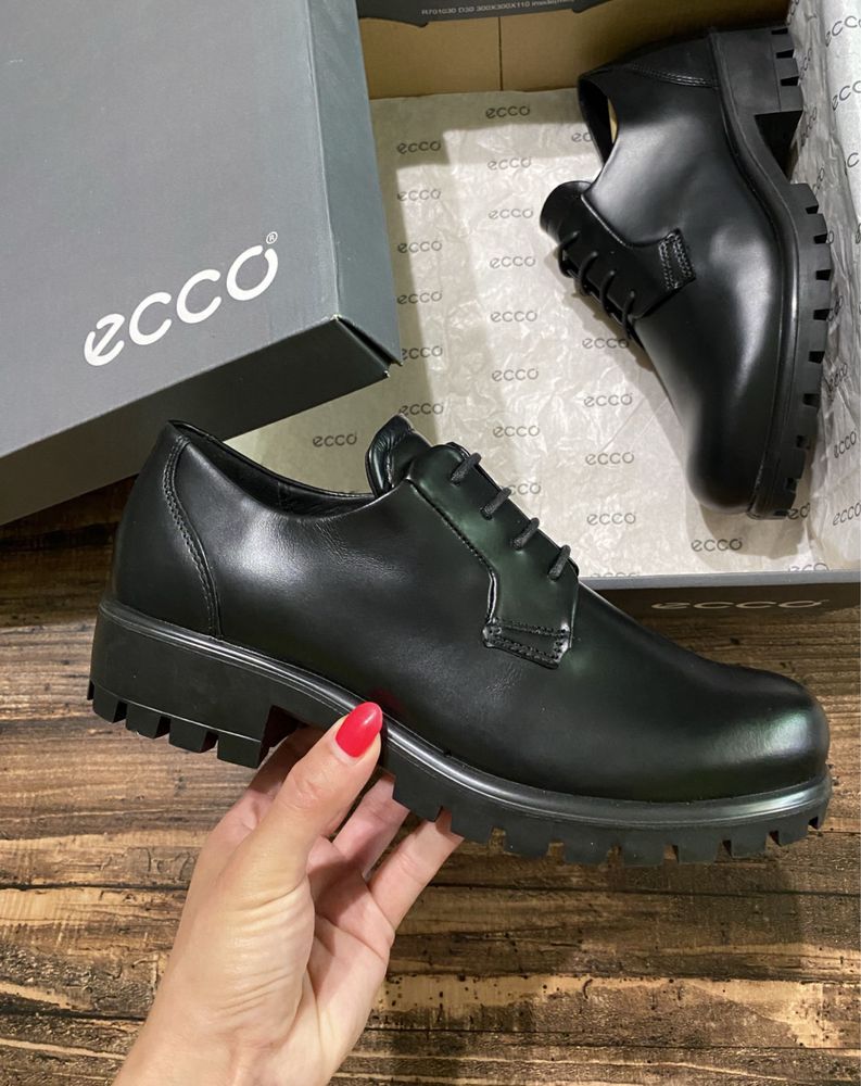 Розпродаж! 36, 37, 38, 39р. Туфлі броги мокасіни ECCO Modtray W