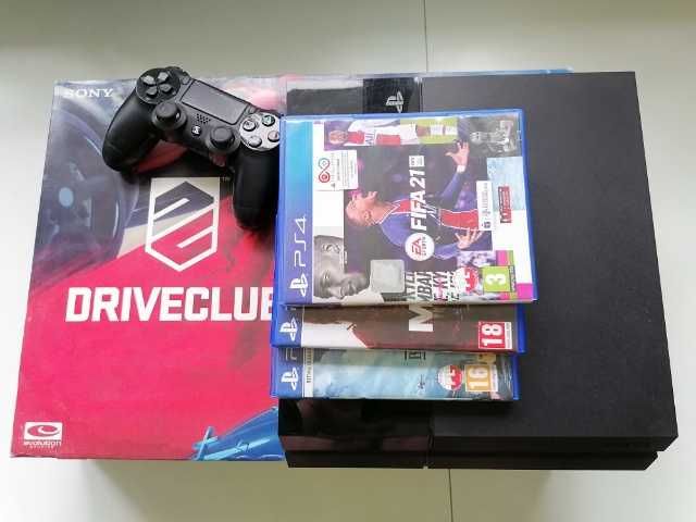 Playstation 4 Pad + Gry Konsola PS4