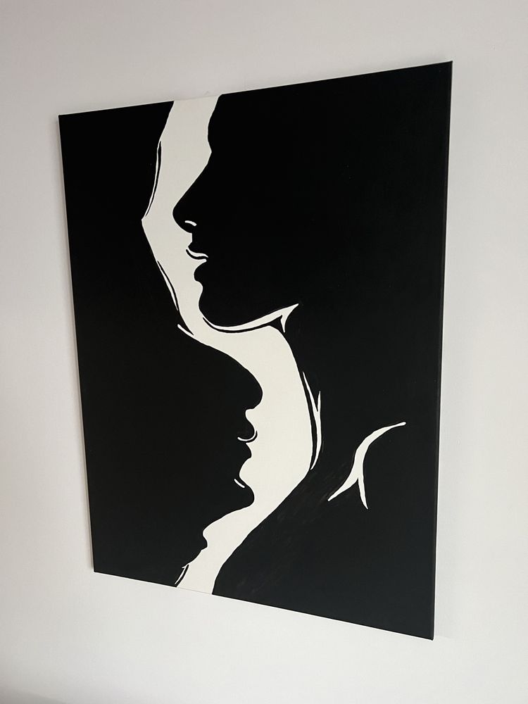 Obraz 80x60cm recznie malowany
