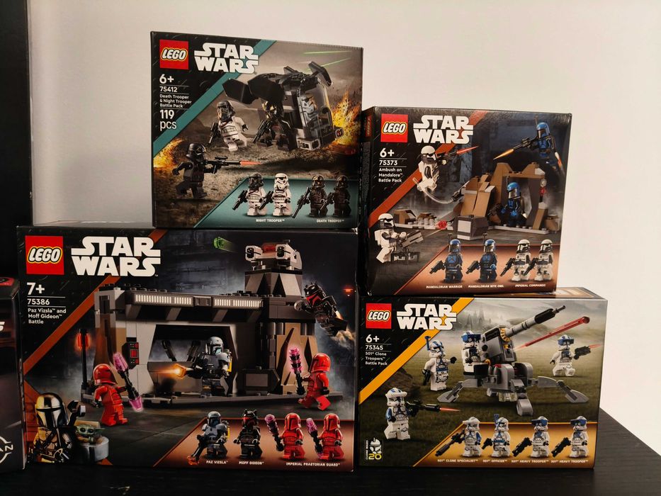 Lego Star Wars vários sets, novos e selados
