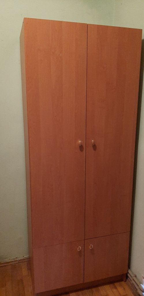 Шкаф двухдверный цвет ольха