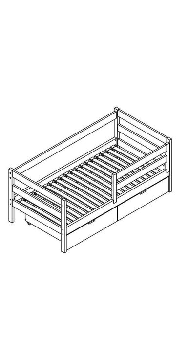 Дитяче ліжко з матрацом 80*160
