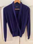 Camisola azul klein da Caroll malha suave boa qualidade SALDOS