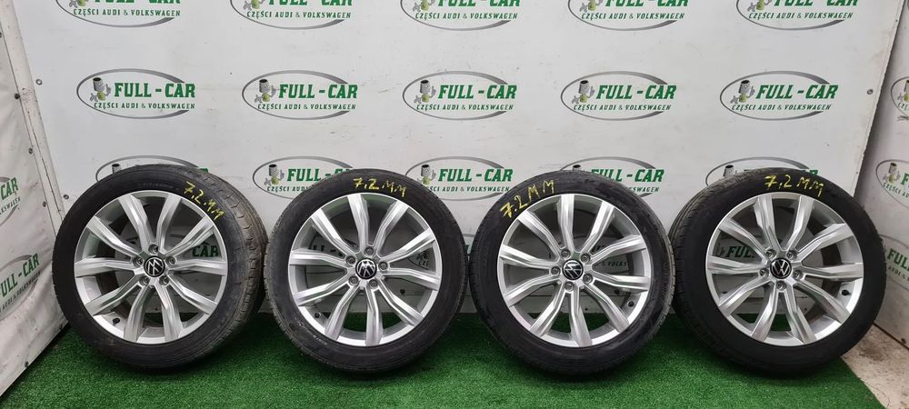 VW T-Roc 215/50/R18  FELGI KOŁA ALUFELGI  2GA601025D (L, AB) 7Jx18 ET45 5x112 2020r