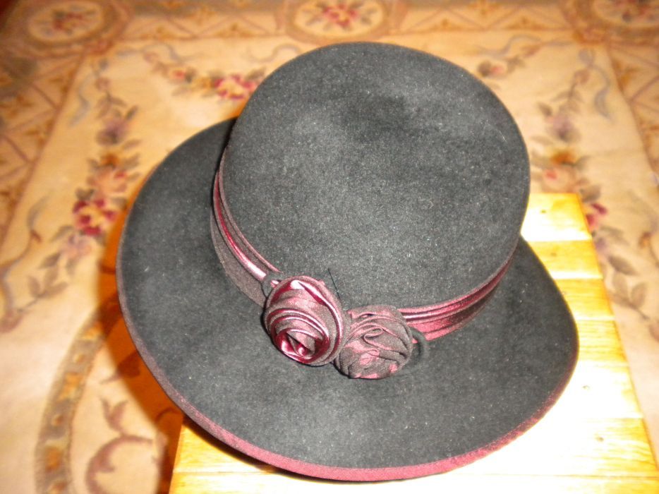 Натуральный фетр шляпка шапка