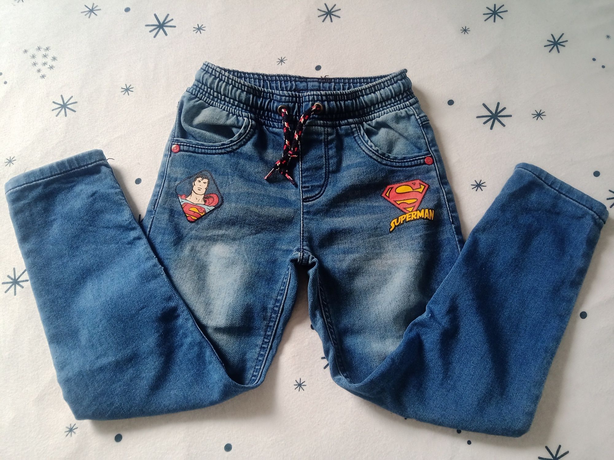 Spodnie jeans Spiderman 116