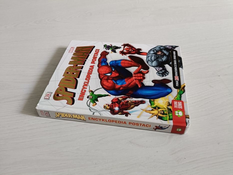 Książka spider-Man encyklopedia postaci ponad 200 bohaterów że świata