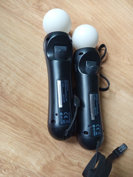 2 pady różdżki kontrolery ruchu PlayStation Move PS3 PS4 VR