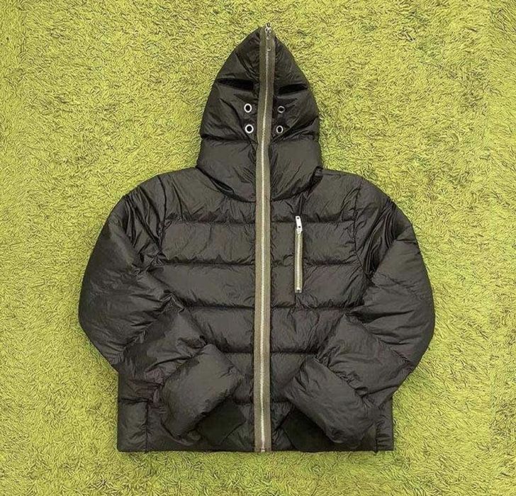 Пуховик чорний Rick Owens M L