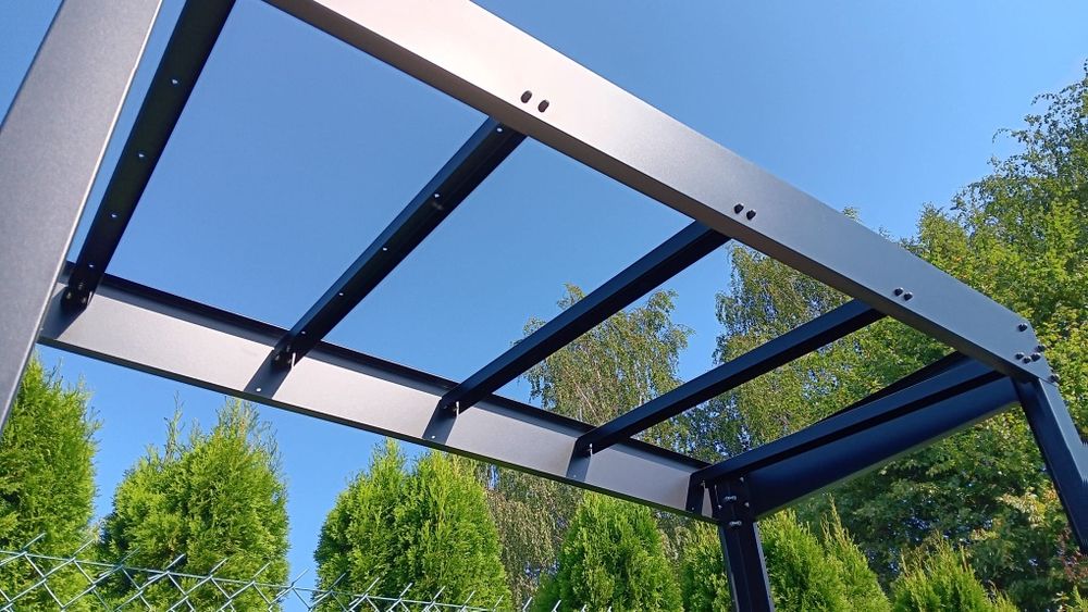 Wiata metalowa na drewno, narzędzia