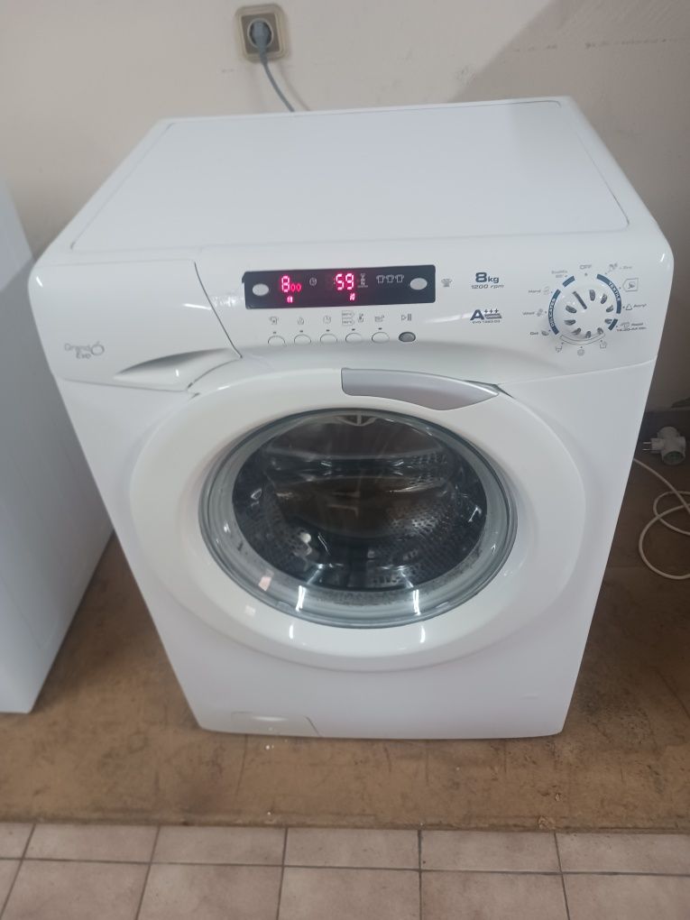 Vendo máquina de lavar roupa candy 8kg 1200 rpm ...classe A+++ em perf