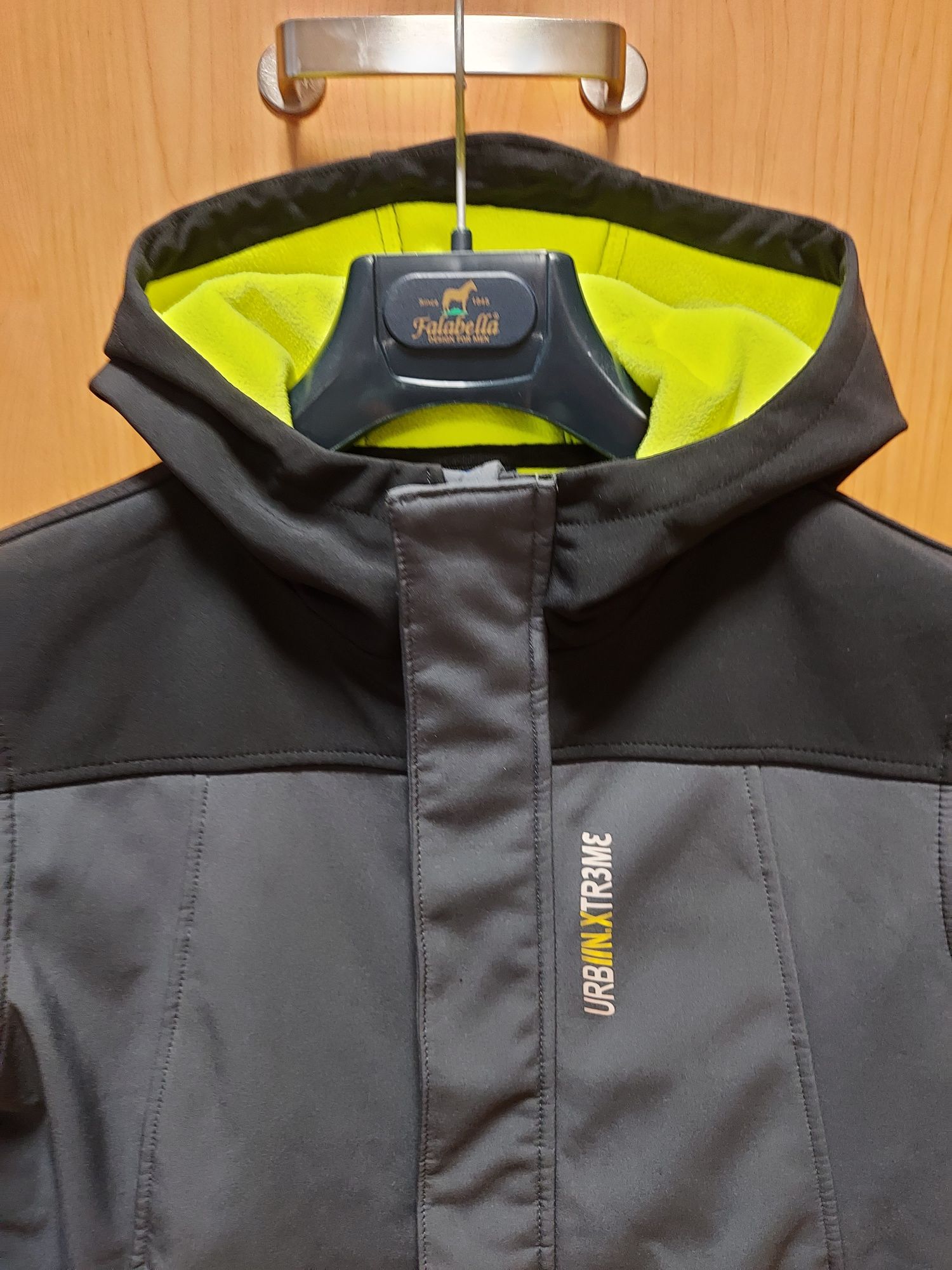 Kurtka YIGGA przeciwdeszczowa Softshell na polarze roz.158