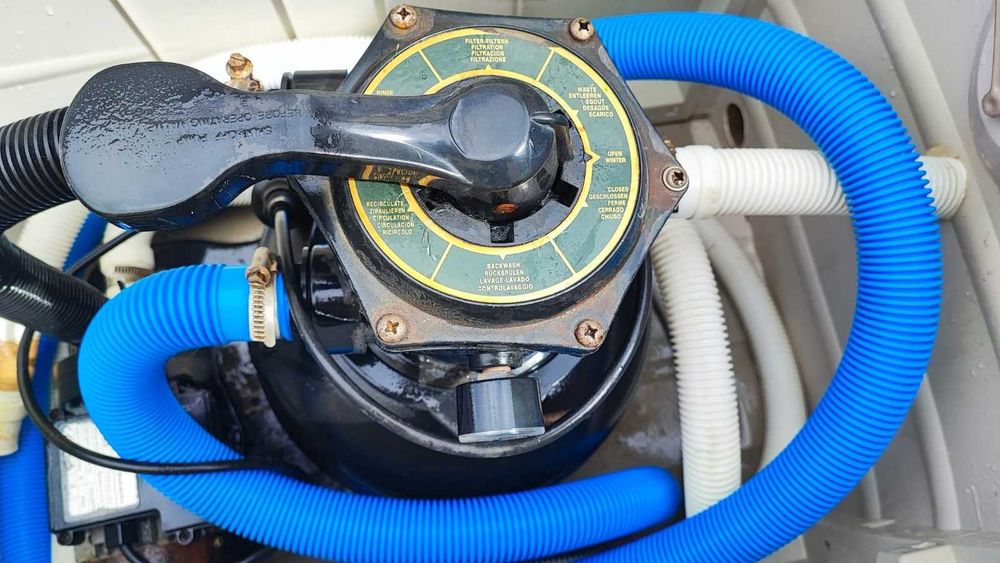Motor + Filtro Areia Piscina
