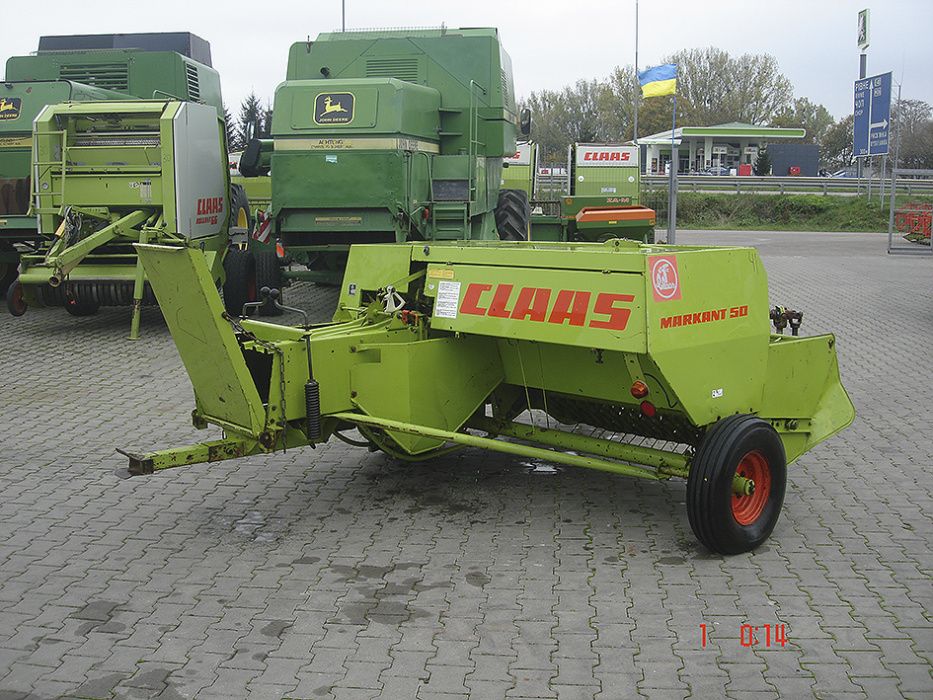 Пресс подборщик Claas Markant 50 Тюкопрес Прес підбирачWelgerJohnDeere