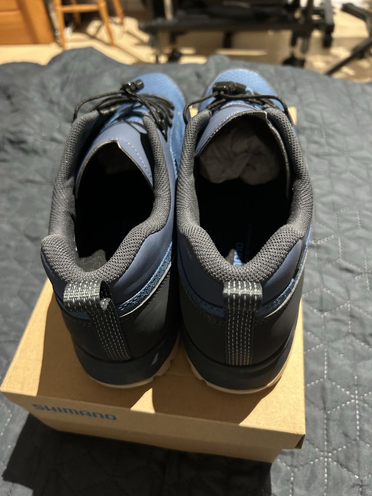 Buty rowerowe SHIMANO SH-ET501 Niebieskie rozmiar 48