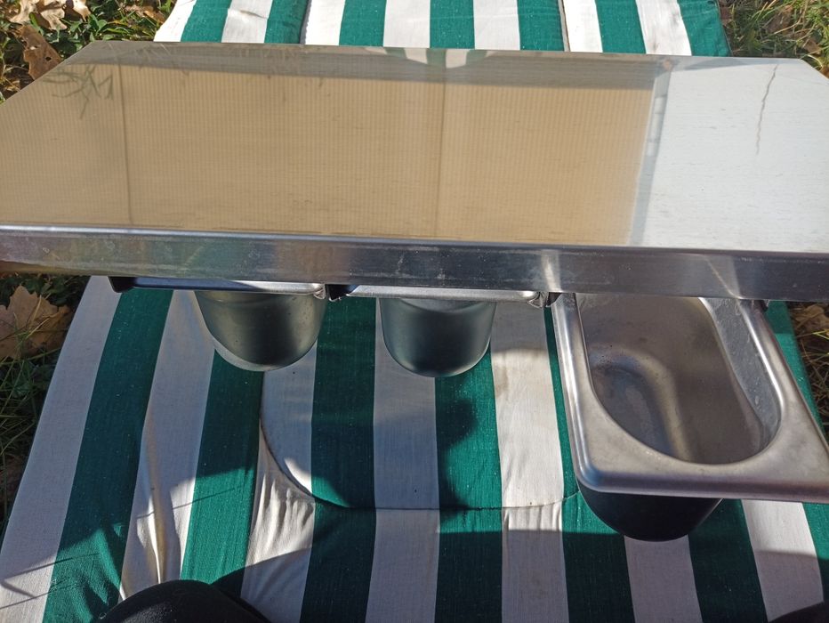 Półka nierdzewna gastronomia 2 sztuki