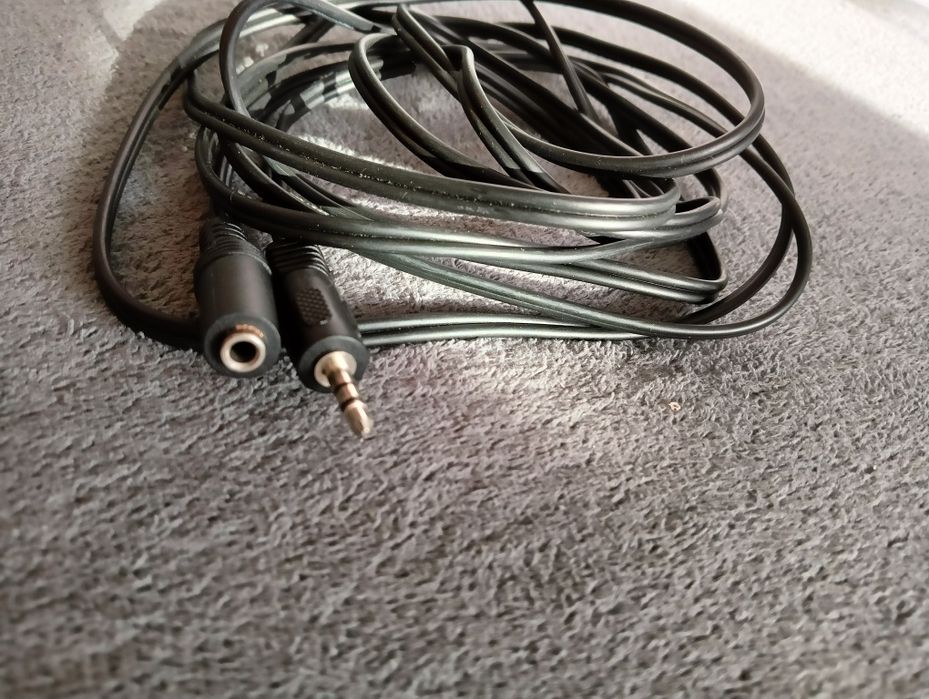 Kabel przedłużacz Jack 3.5 wtyk - gniazdo 3m