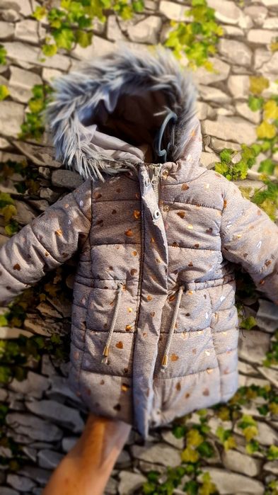 Kurtka dziewczęca r.80 bliźnięta (2szt)