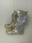 29 Youth Kids Size Prada Glitter High Top Sneakers