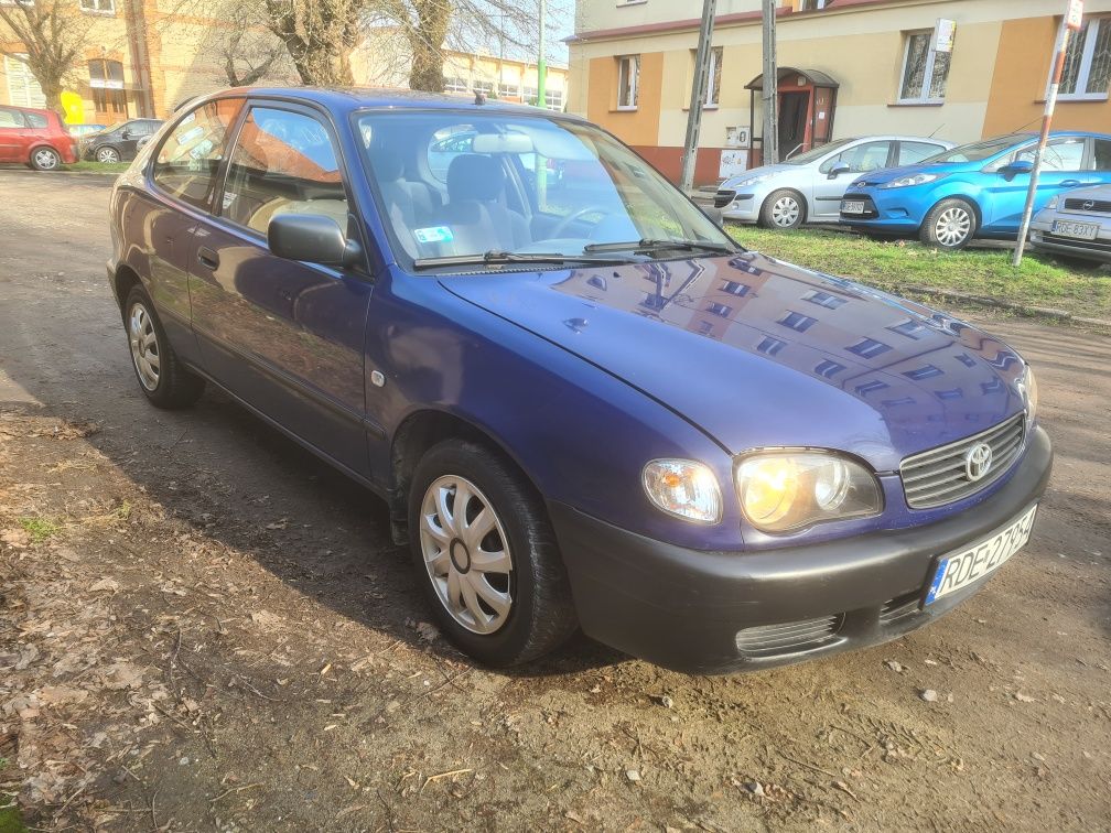 Toyota Corolla 1.4 KLIMA, 15 lat w jednych rękach, bezwypadek SALON PL