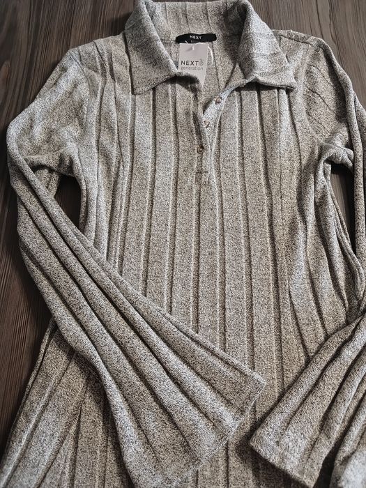 Сукня тепла сіра, меланж