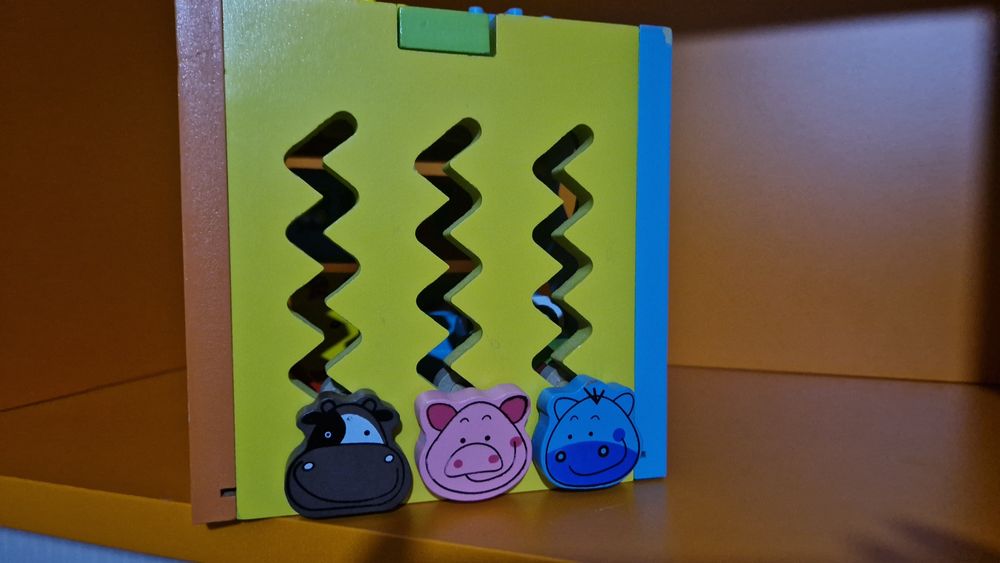 Сортер куб дерев'янний, бізі куб