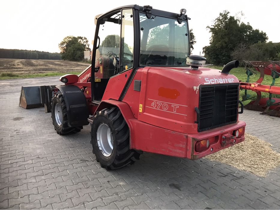Ładowarka teleskopowa Schaffer 470 T łamana pół Weidemann zNiemiec JCB