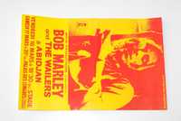 Stary plakat Bob Marley 1979r antyk kolekcjonerski