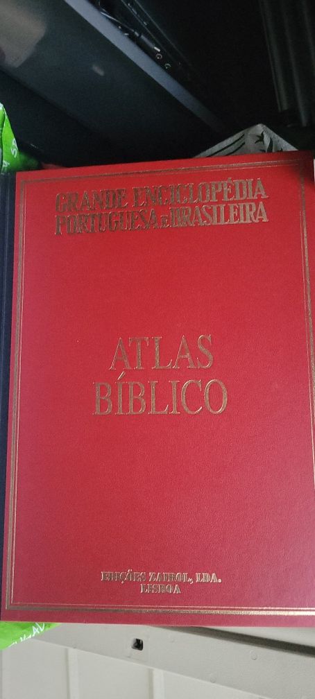 Atlas Bíblico, edição luxo Grande Enciclopédia Portuguesa e Brasileira