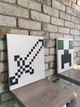 Plakat, rama obraz, minecraft 2 szt