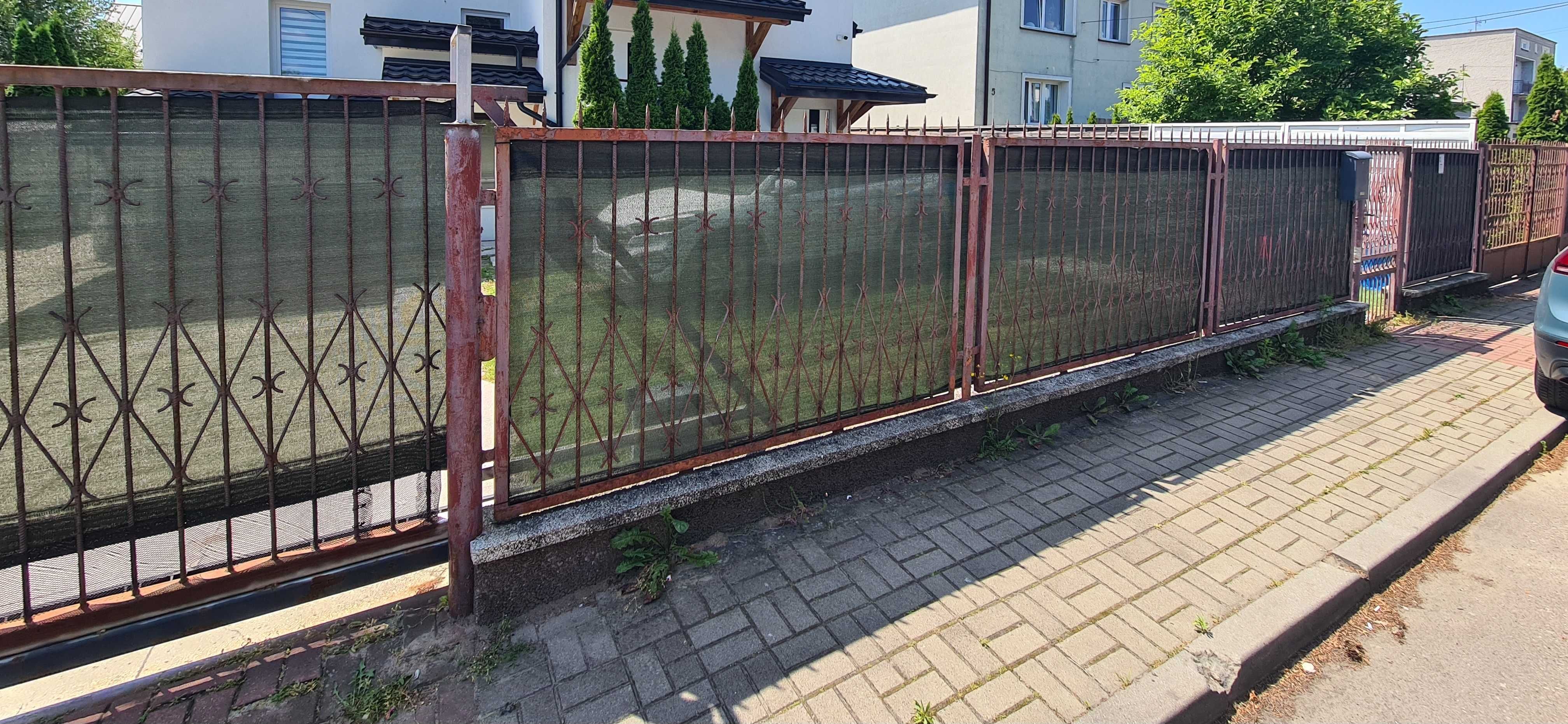 Ogrodzenie metalowe 19 metrowe, Raszyn