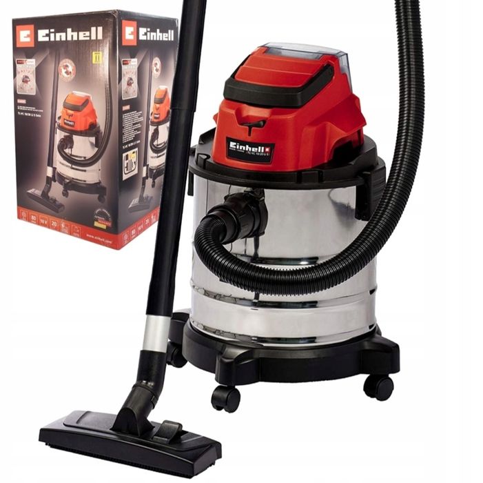 Odkurzacz Einhell TC-VC 18/20 warsztatowy akumulatorowy dom na baterie