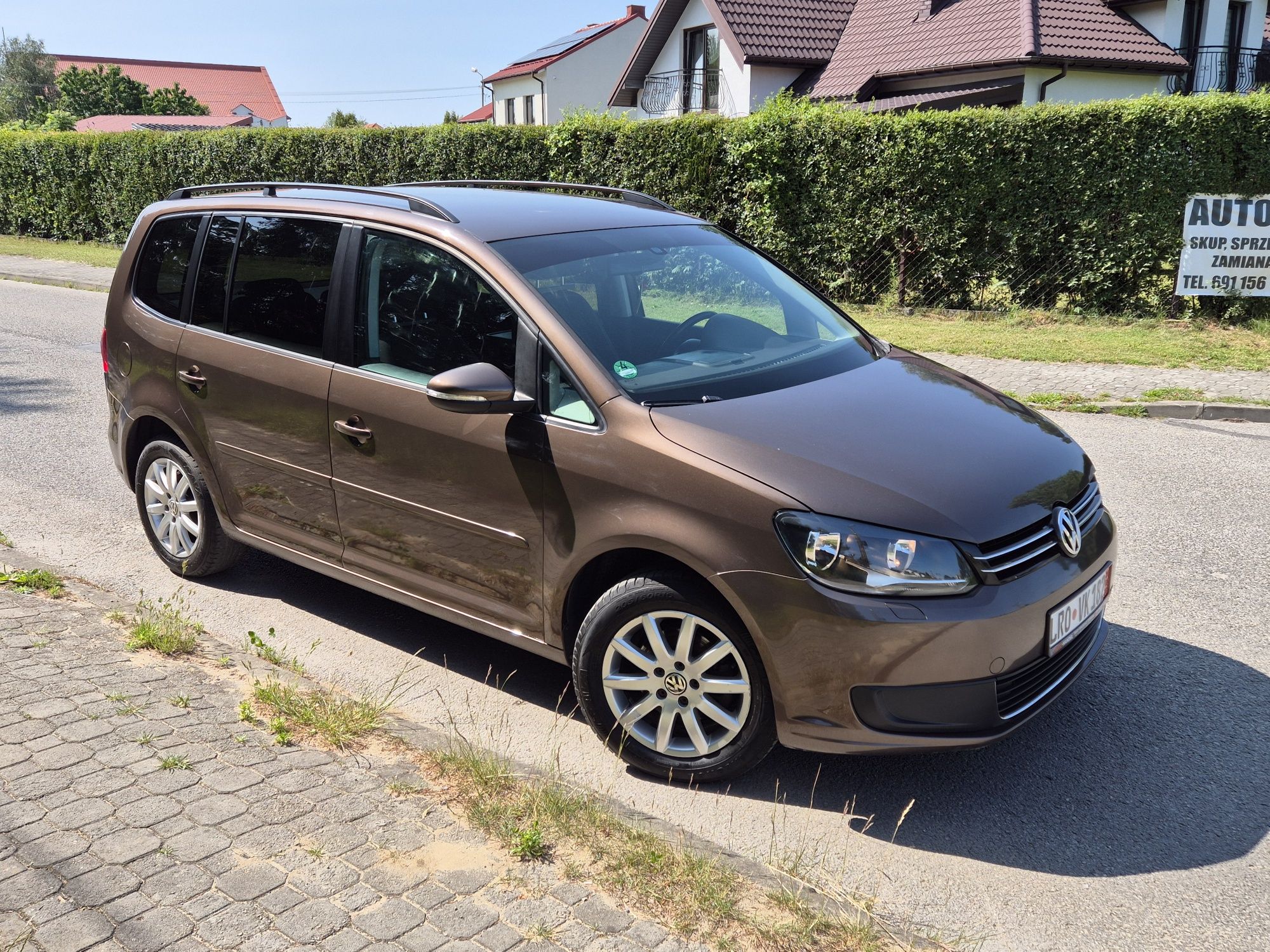 VW TOURAN 1.6 TDI OPŁACONY Z Niemiec Klima Elektryka 11R Alu Stan BDB